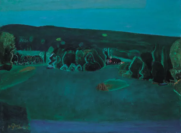 Henryk Hayden, RZEKA MARNA W ZIELENI, 1952