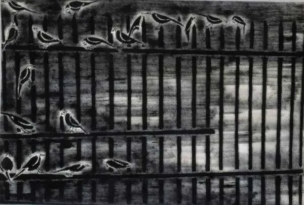 Tadeusz Kulisiewicz, PTAKI NA ŻERDZIACH, 1972