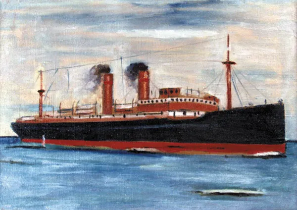 Jerzy Nowosielski, Statek, 1947