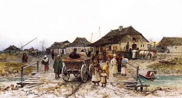 Franciszek Streitt, W małym miasteczku