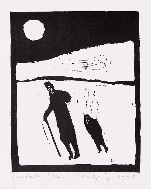 Jerzy Duda Gracz, Z cyklu „Judaica”, 1964