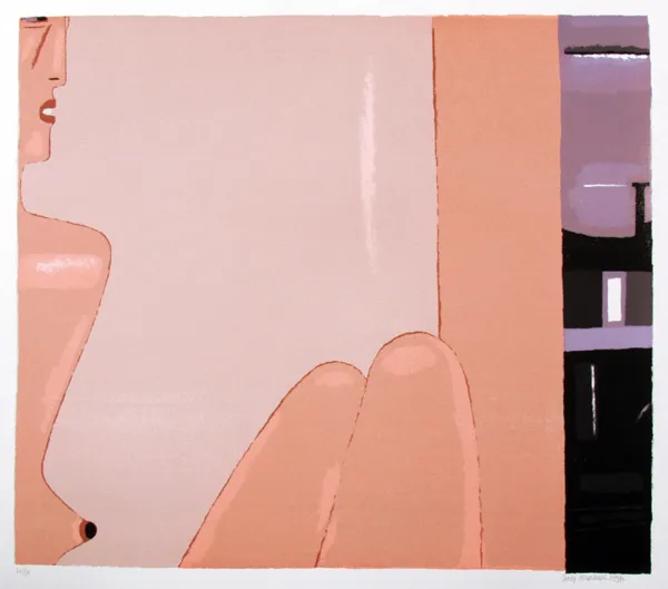 Jerzy Nowosielski, Akt siedzący, 1998