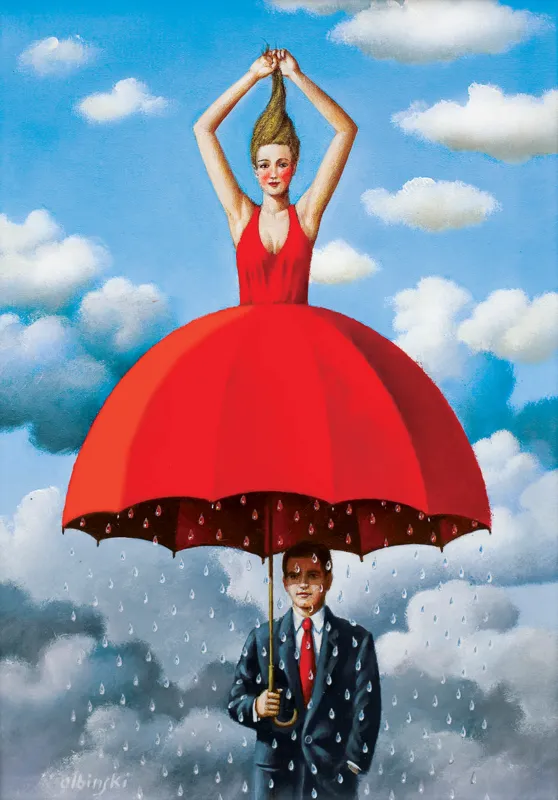 Rafał Olbiński, CZERWONA PARASOLKA