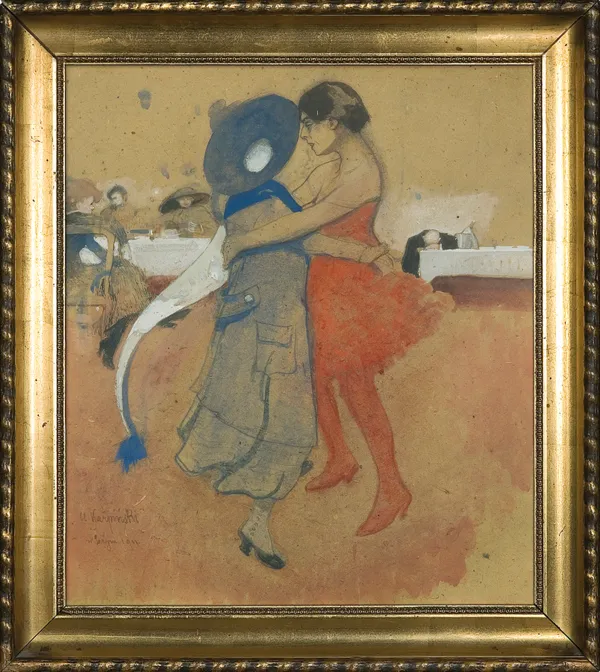 Alfons Karpiński, ROK 1911, KAWIARNIA PARYSKA