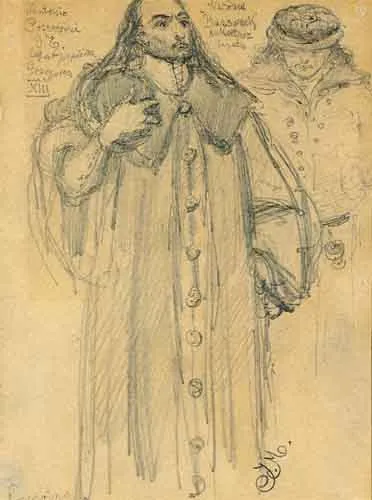 Jan Matejko, Szkic do Batorego pod Pskowem