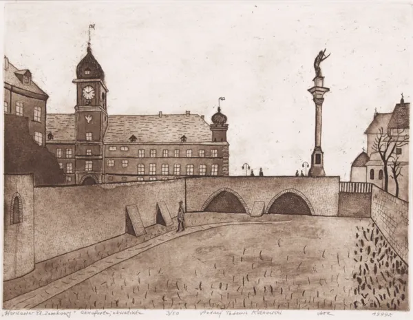 Andrzej Tadeusz  Kotkowski, Warszawa - Plac Zamkowy, 1999