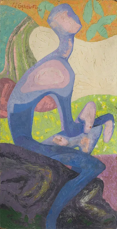 Tadeusz Ryszard Gąsiewicz, Postać siedząca, 1958