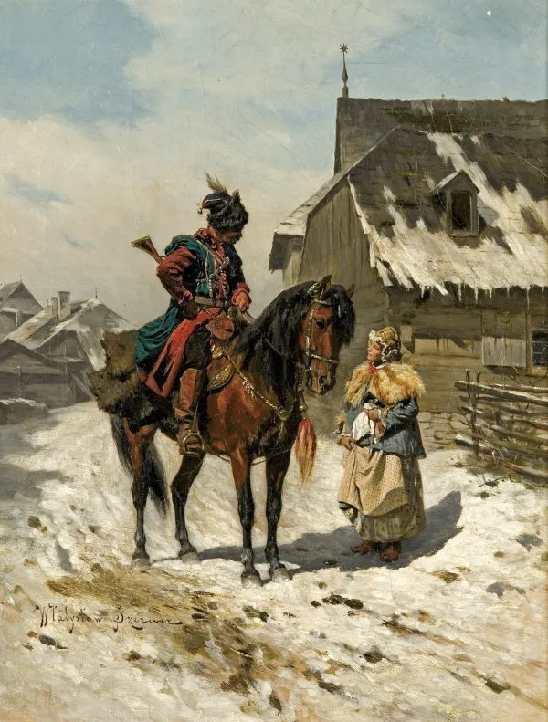 Władysław Szerner, NA GAWĘDCE, przed 1884