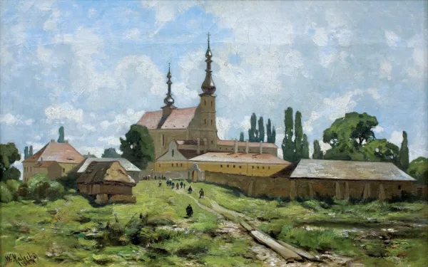 Władysław Aleksander Malecki, KOŚCIÓŁ I KLASZTOR W KIELECKIEM, lata 80. XIX w.