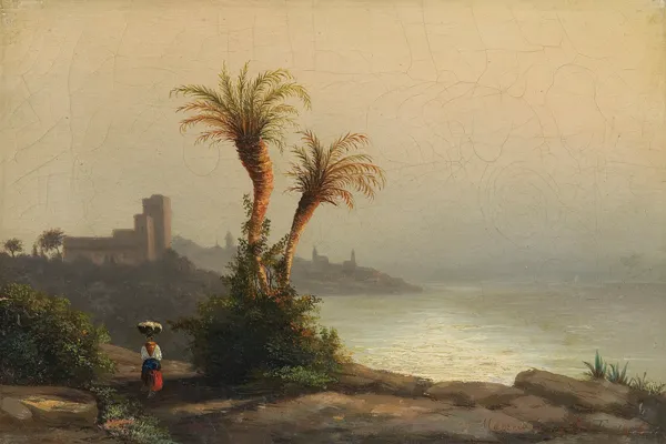 Józef Marszewski, PEJZAŻ WŁOSKI, 1866 