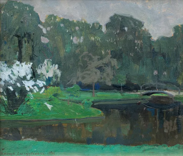 Henryk Szczygliński, W PARKU, 1906