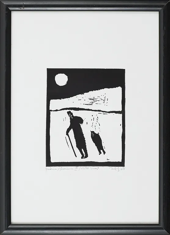 Jerzy Duda Gracz, Beniamin III z cyklu Judaica, 1964