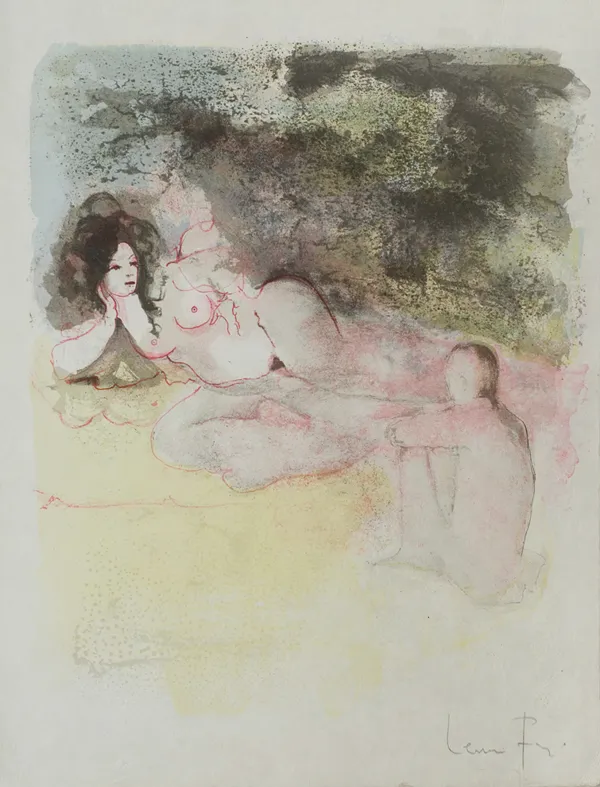 Leonor Fini, Na plaży