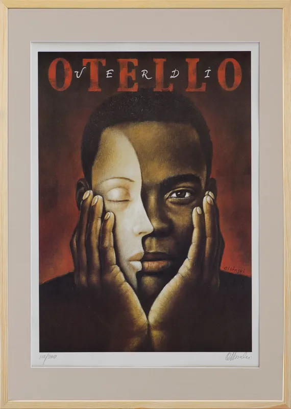 Rafał Olbiński, Plakat do Otella Verdiego