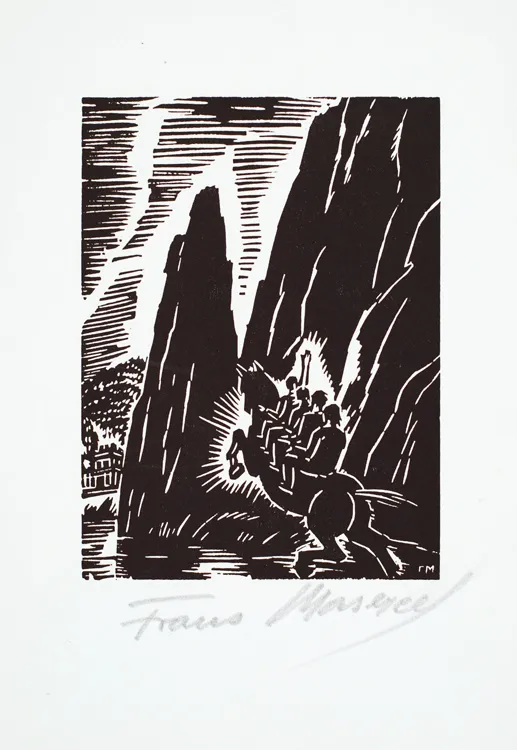 Frans Masereel, Czterej jeźdźcy na koniu