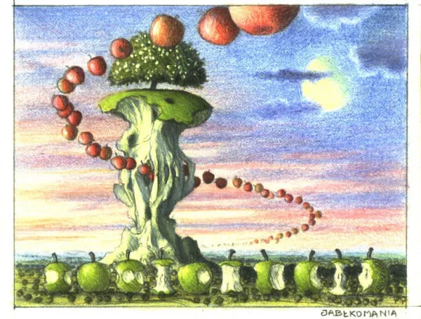 Jacek Yerka, Jabłkomania, 2000