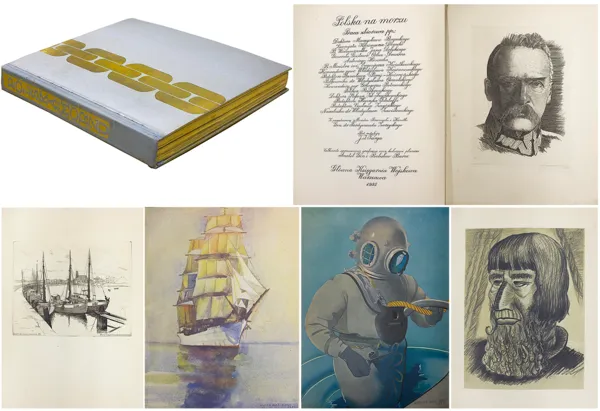 Autor nierozpoznany, POLSKA NA MORZU, 1935