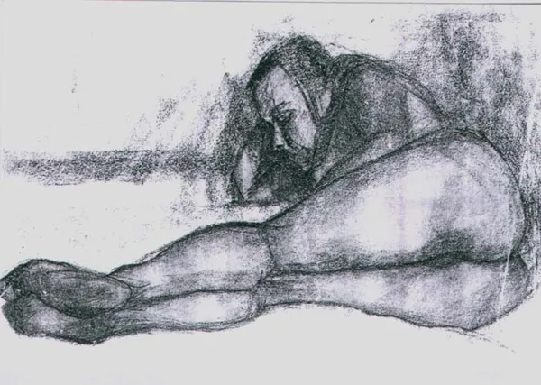 Artur Nacht-Samborski, Akt leżącej kobiety