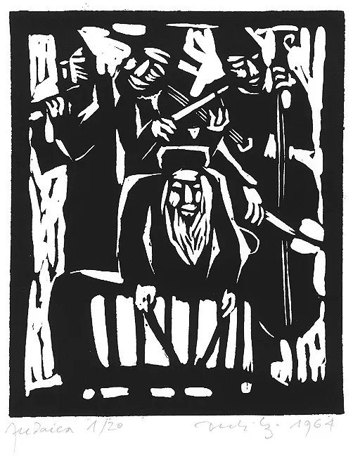 Jerzy Duda Gracz, Z cyklu „Judaica”, 1964