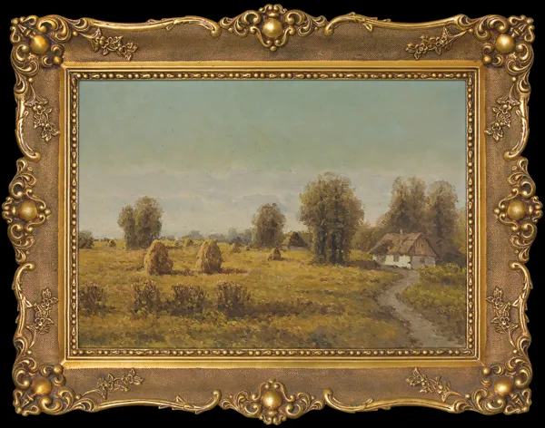 Wiktor Korecki, KRAJOBRAZ WIEJSKI JESIENIĄ