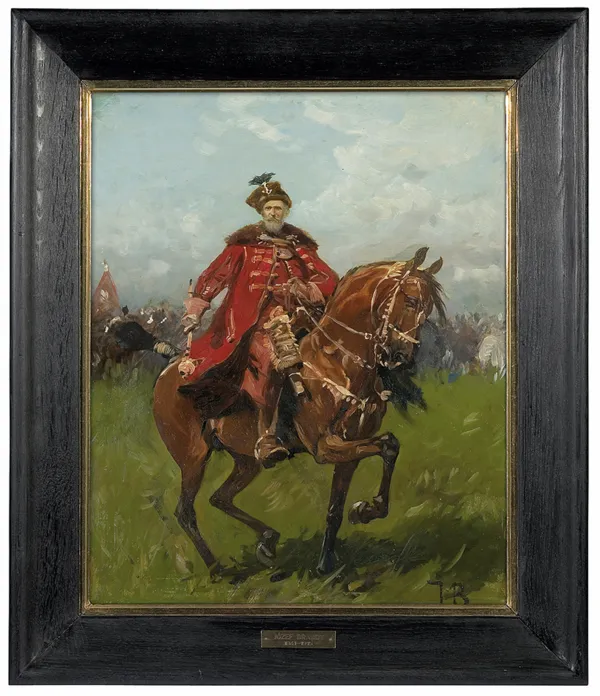 Józef Brandt, STEFAN CZARNIECKI NA KONIU, po 1900