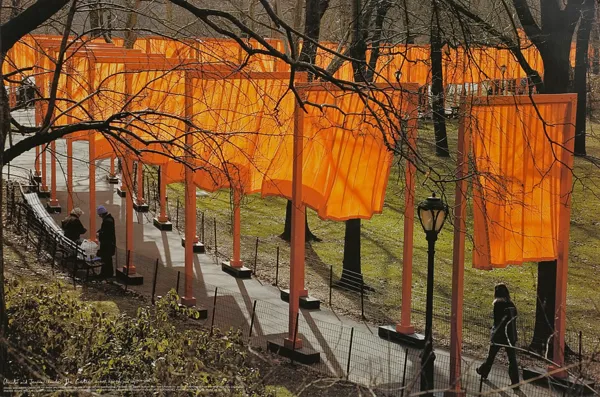 Christo, Bramy, Central Park, New York City, 1975-2009