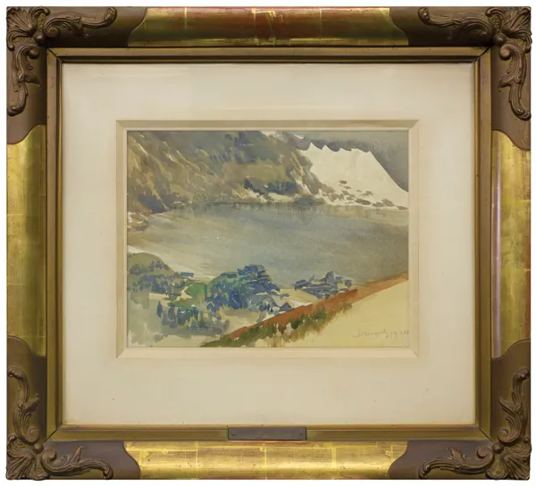 Leon Wyczółkowski, NAD TATRZAŃSKIM STAWEM, 1920