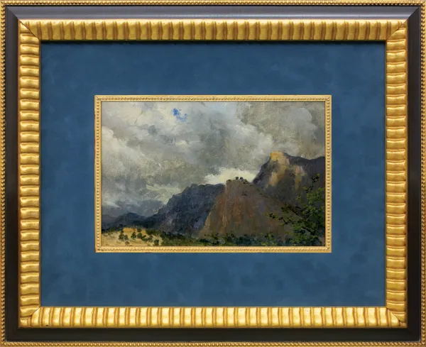 Ferdynand Ruszczyc, CHMURY NAD SZCZYTAMI GÓR, 1895