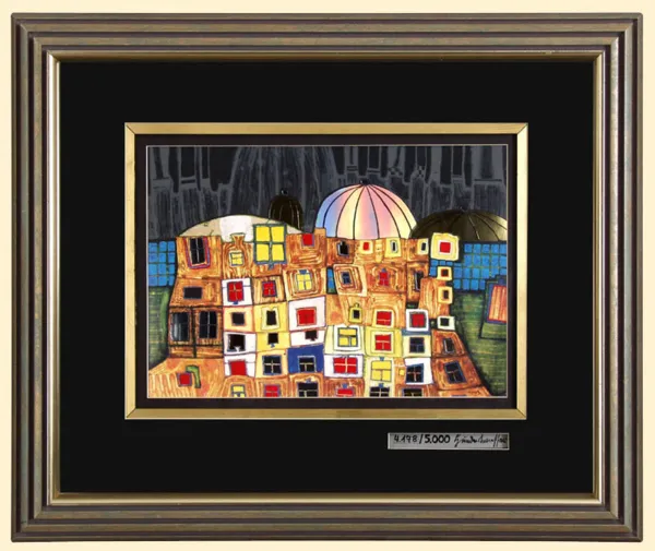 Friedensreich Hundertwasser, Barbakan - Burg in Polen