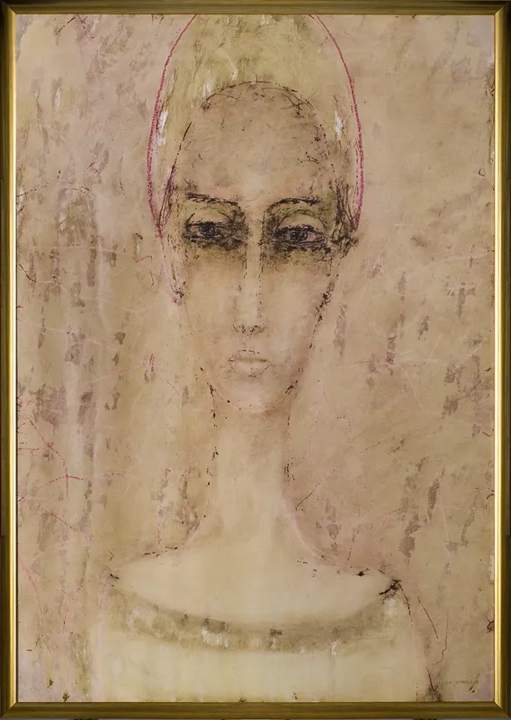 Izabela Staręga, Portret kobiety, z cyklu Twarze, 2007