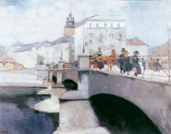 Eugeniusz Geppert, Na moście