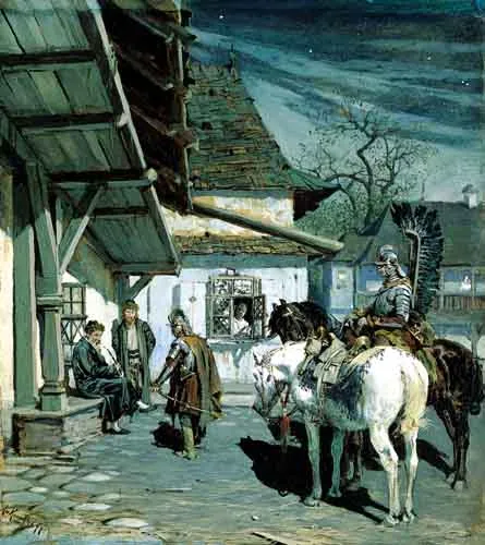 Alfred Wierusz-Kowalski, Na zwiadach