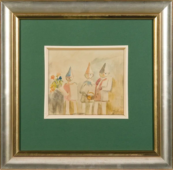 Tadeusz Makowski, DZIECI Z KOSZYKIEM I KWIATAMI, ok. 1931