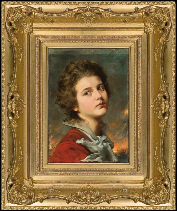 Władysław Czachórski, PORTET MŁODEJ DZIEWCZYNY, 1901