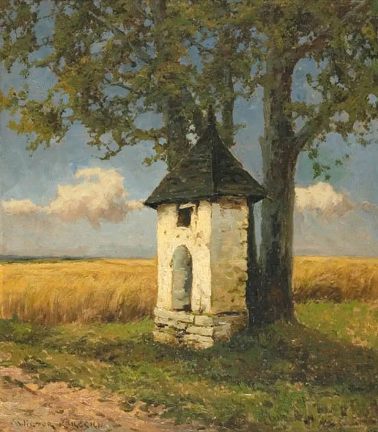 Wiktor Korecki, Kapliczka wśród pól