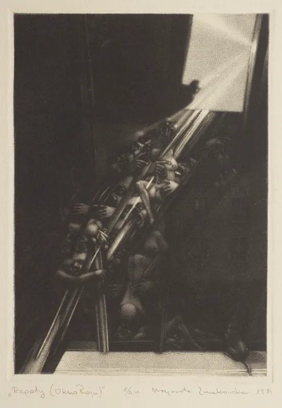 Małgorzata  Żurakowska, Regaty (Okno Raju), 1981