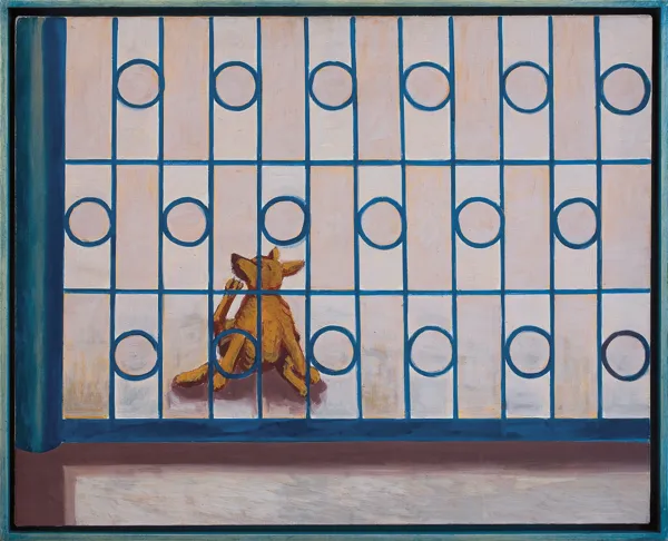 Jarosław Modzelewski, PIESEK DRAPIE SIĘ ZA BRAMĄ, 2001