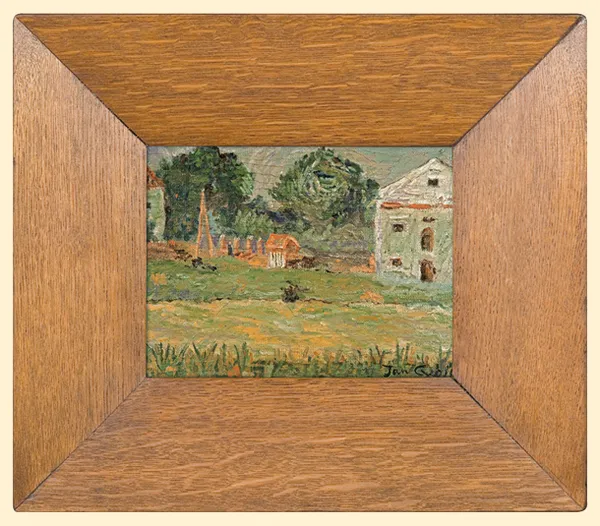 Jan Cybis, SAD W WIŚNIOWEJ (SPICHRZ), 1939  