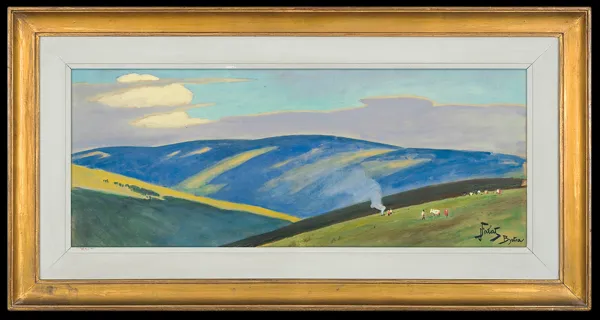 Julian Fałat, PEJZAŻ BESKIDZKI Z OKOLIC BYSTREJ