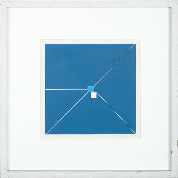 Henryk Stażewski, Kompozycja abstrakcyjna diagonalna, 1980 