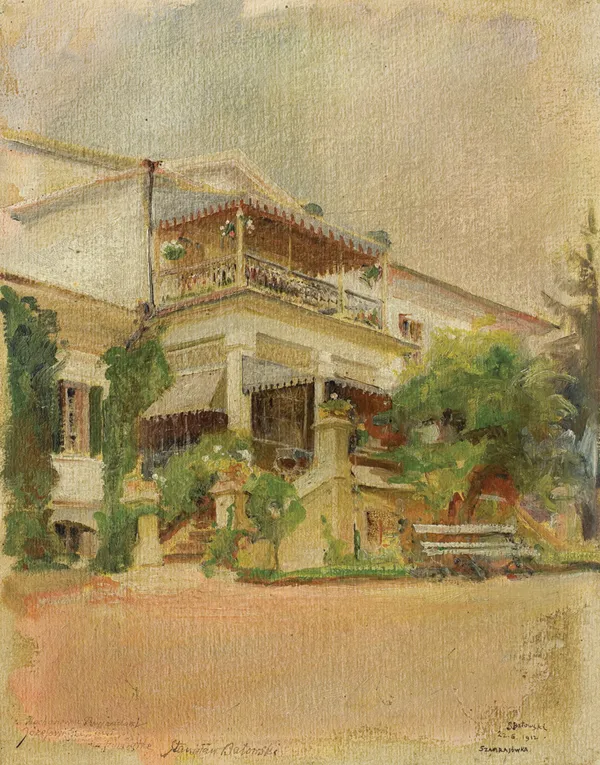 Stanisław Kaczor Batowski, PAŁAC W SZAMRAJÓWCE, 1912