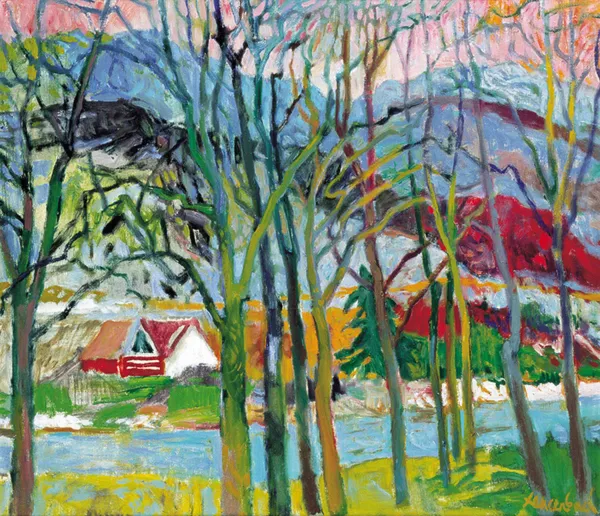 Jan Szancenbach, PEJZAŻ Z HARENDY, 1995