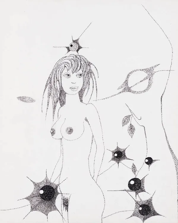 Kazimierz Mikulski, Akt, ok. 1990