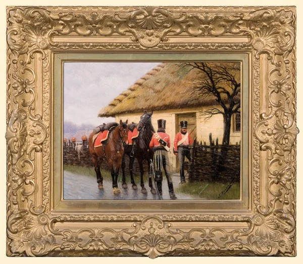 Jan Rosen, HUZARZY PRZED CHATĄ, 1907