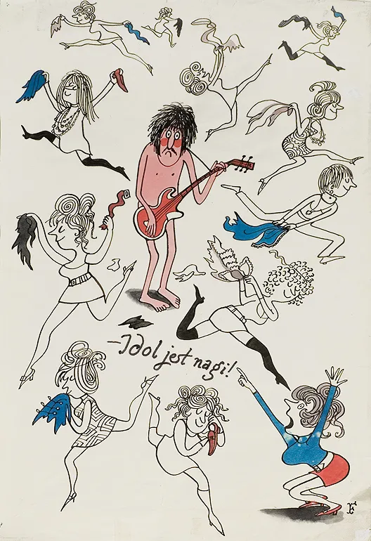 Jerzy  Flisak, Idol jest nagi!