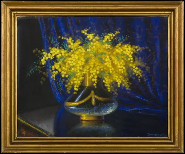 Marian Szczerbiński, BUKIET Z KWIATÓW MIMOZY