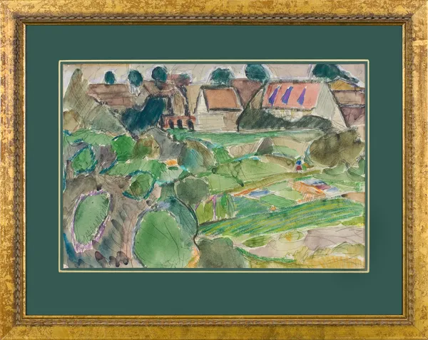 Jan Wodyński, PEJZAŻ WIEJSKI