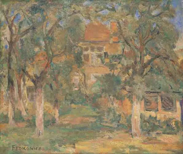 Jerzy Fedkowicz, Pejzaż z Myślenic