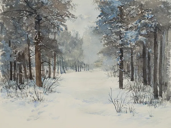 Andrzej Otawa, Las zimą, 2009