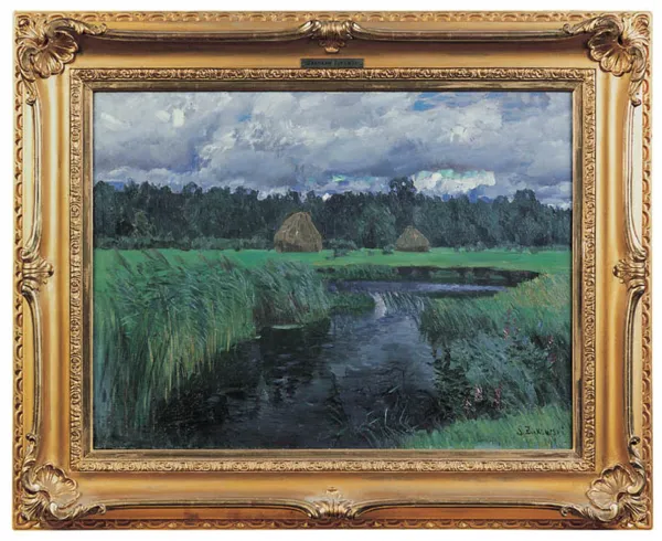 Stanisław Żukowski, KRAJOBRAZ Z POLESIA, 1926